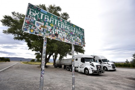 UFO enthusiasts arrive for invitation-only ‘storming’ of Area 51