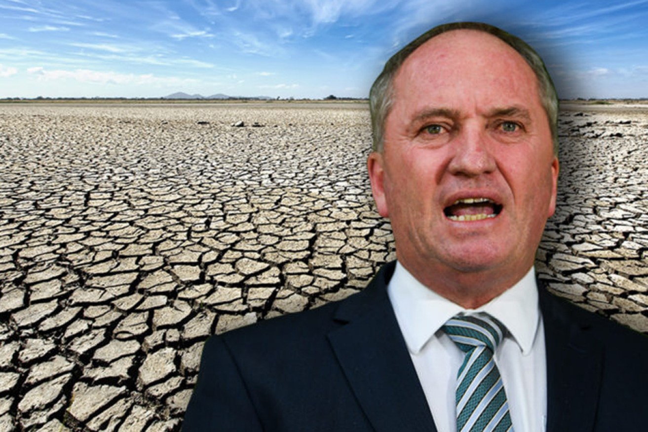 Barnaby Joyce wants to know more about the cost of acting on climate change.