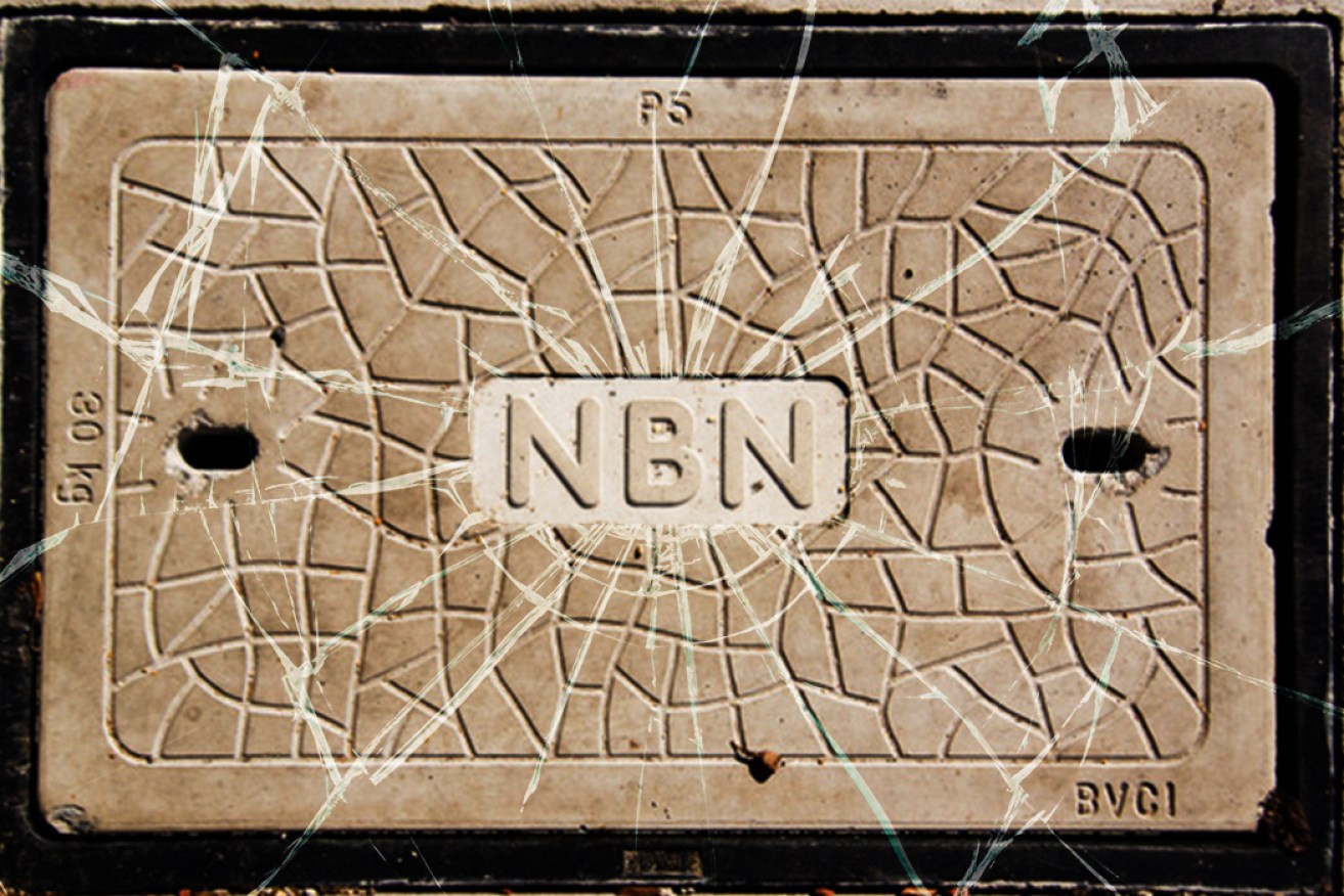 The yet-to-be-completed NBN is already showing major cracks. 