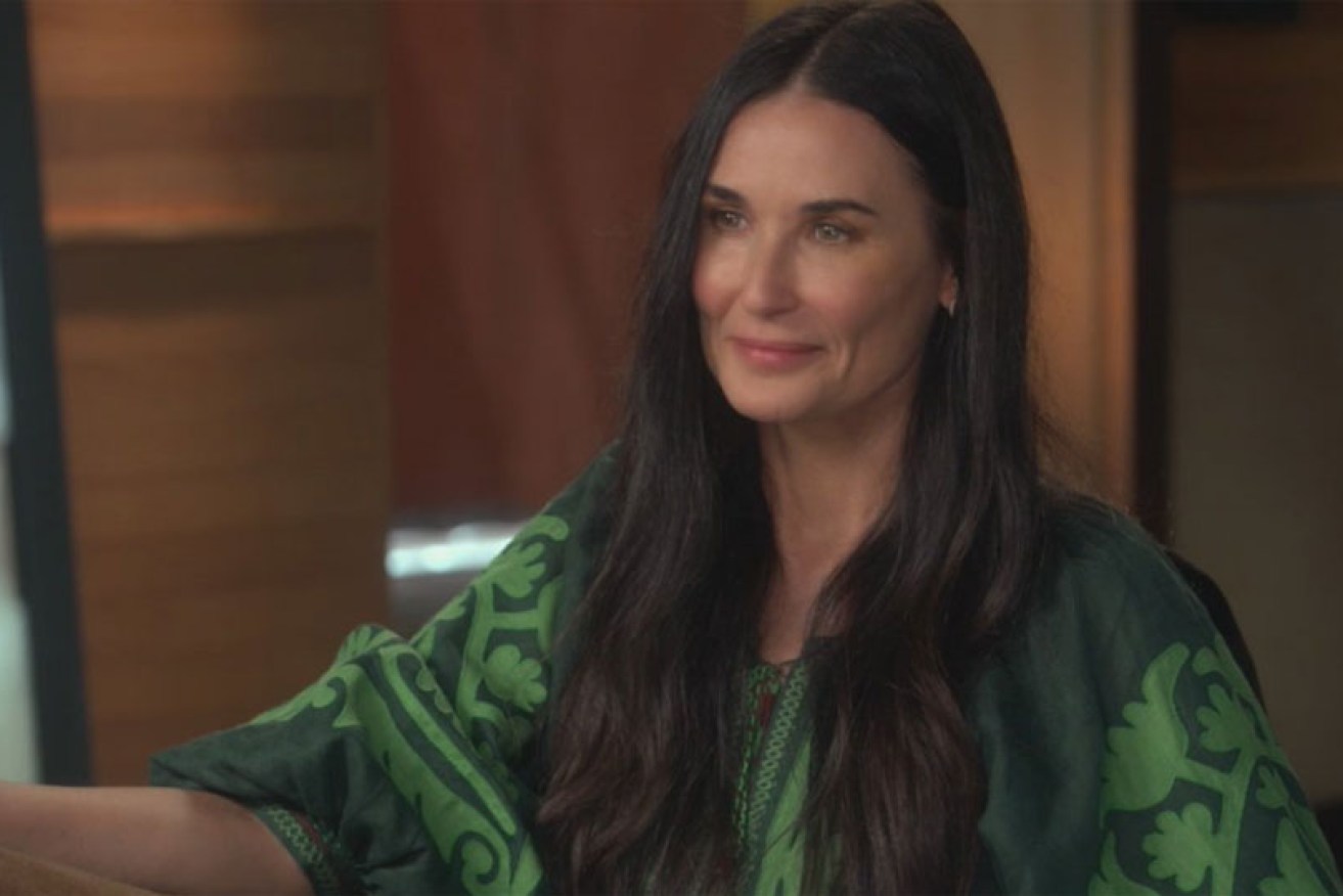 Demi Moore talks about her "colourful" childhood and marriage agony on <i>Good Morning America</i> on September 23.