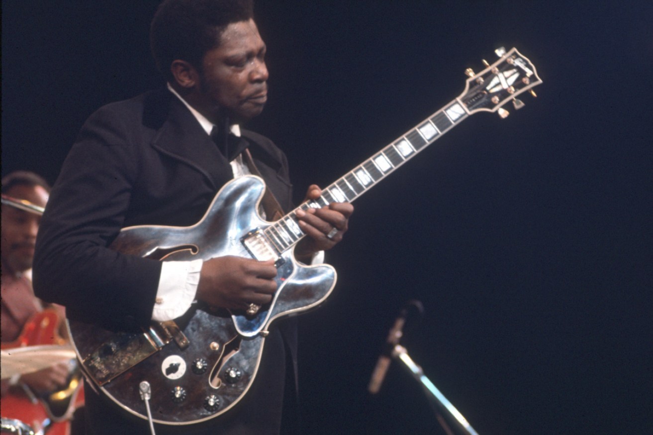 B.B. King with 'Lucille'