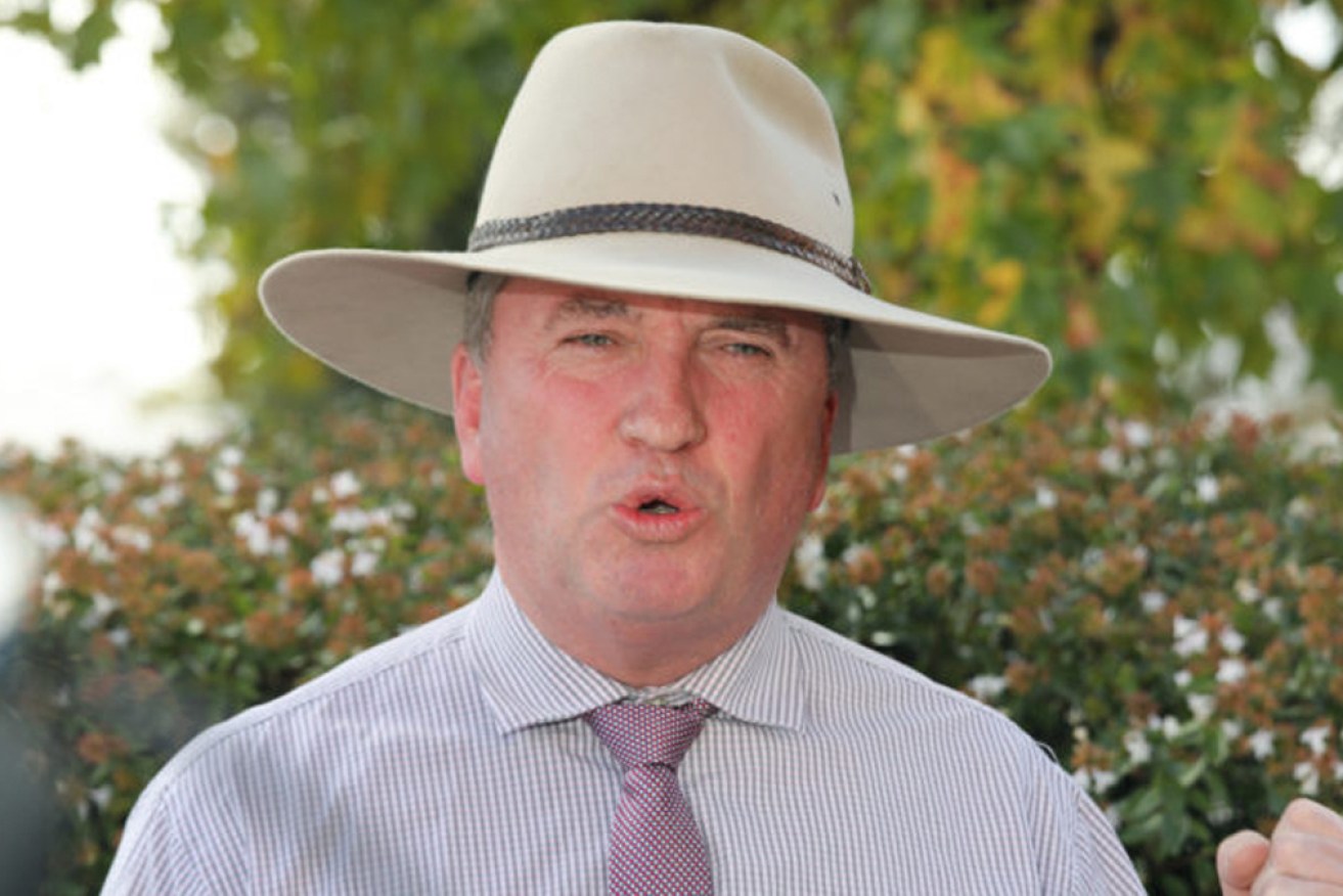 Barnaby Joyce will stand for the leadership of the federal Nationals if Michael McCormack's position is spilled along with the deputy position.
