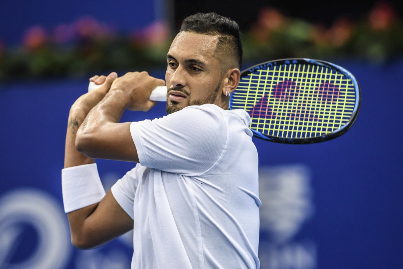 Nick Kyrgios is the main hope for Australia in the mens draw. Photo: AAP
