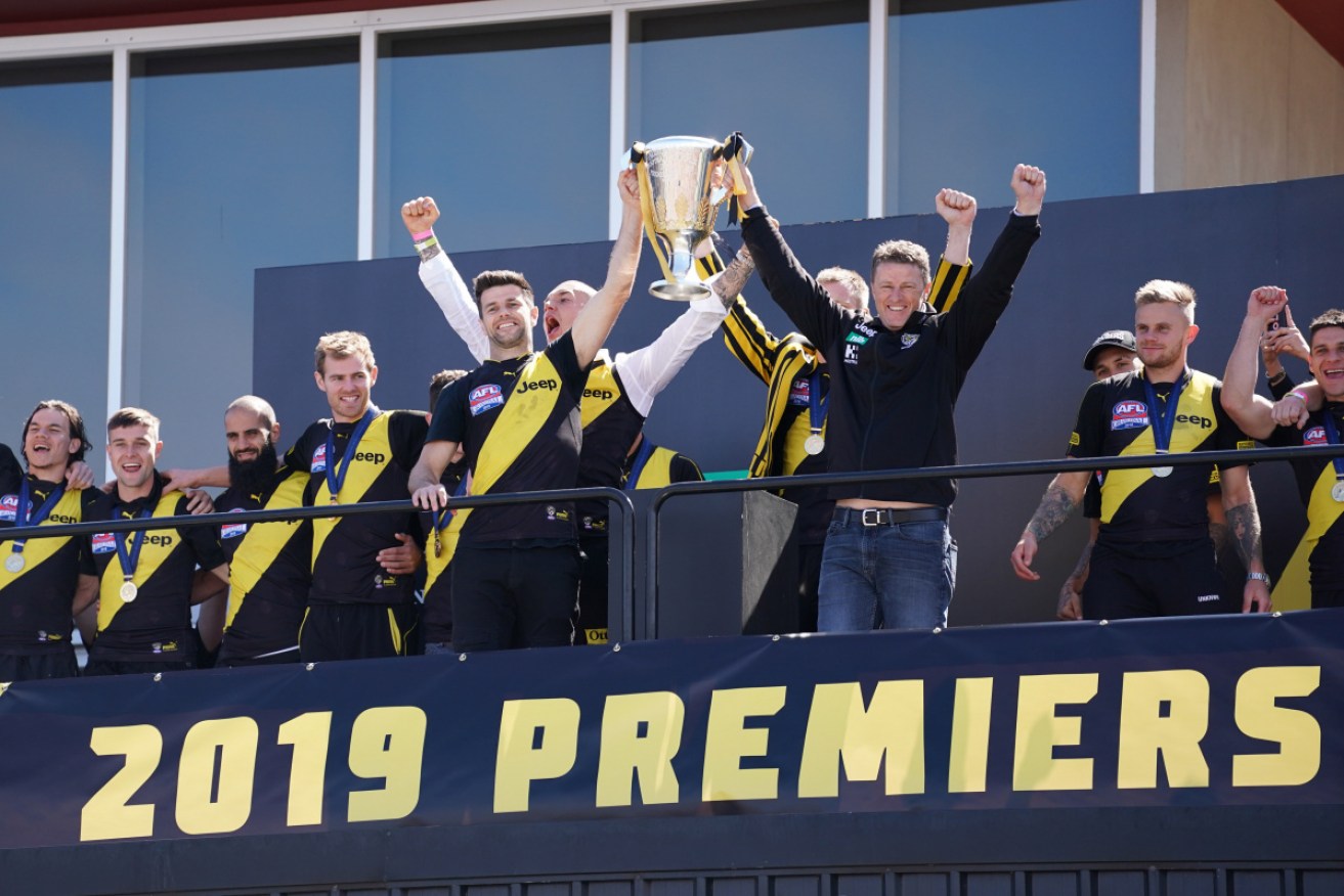 Triumphant Richmond coach Damien Hardwick and his team of assistants got it right in 2019. 
