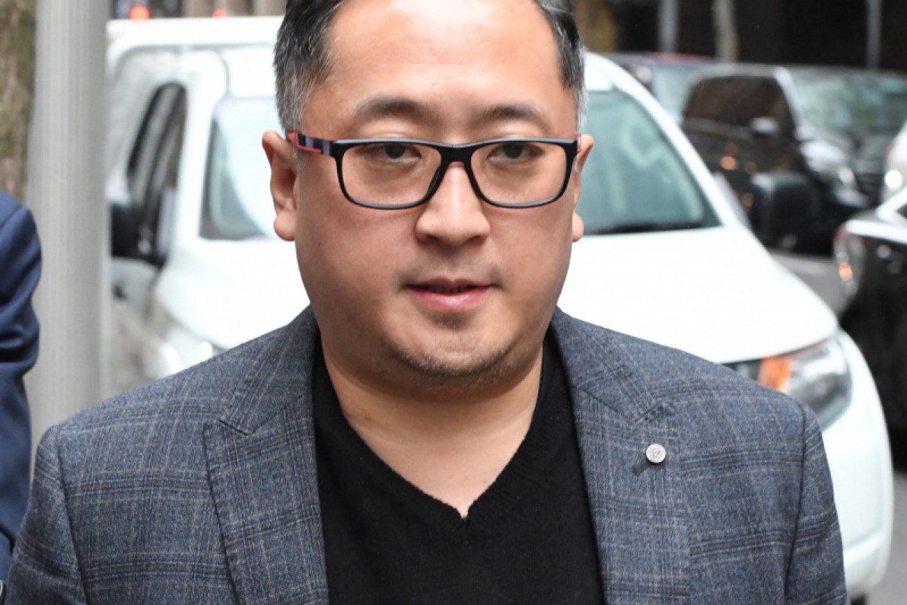 Jonathan Yee leaves leaves the NSW Independent Commission Against Corruption (ICAC) public inquiry into allegations concerning political donations.
