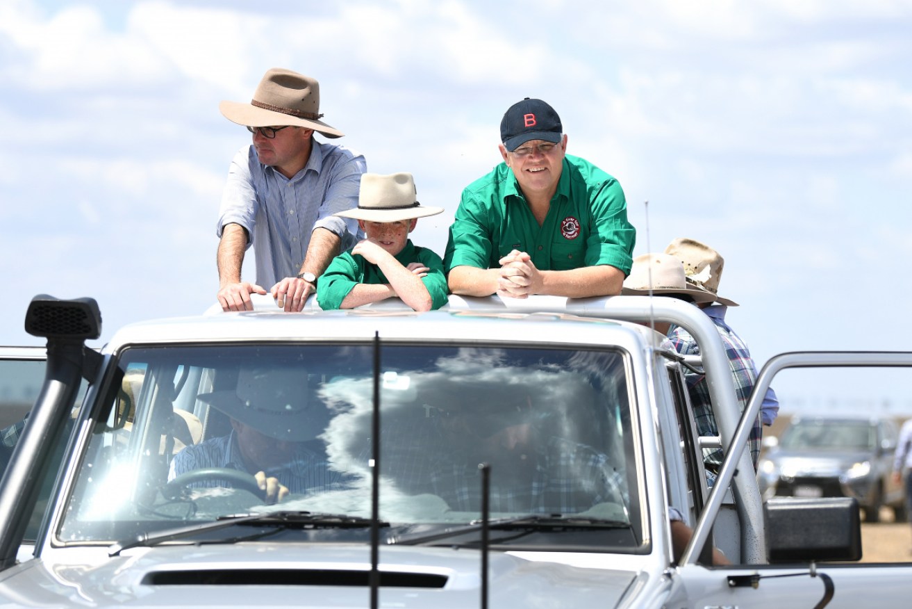 The PM's drought tours are simply  highlighting the effects of global warming