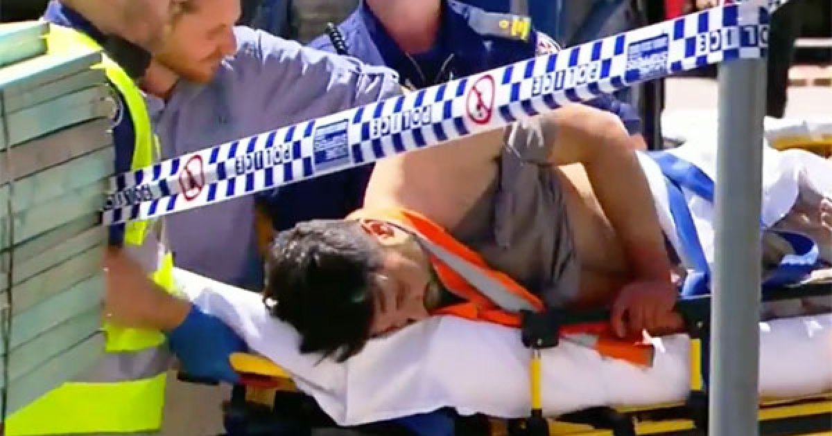 Police hunt Russian worker over stabbings of property developer, son