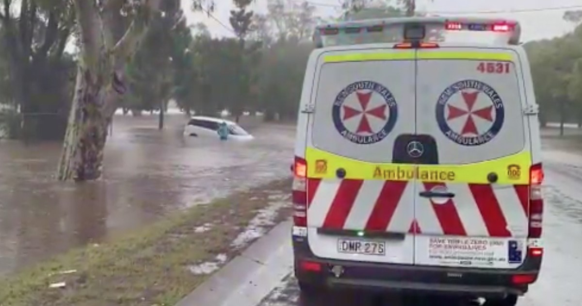 Flash flooding and storm warnings as wild NSW weather moves south