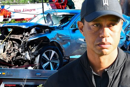 High-speed crash may end Woods’ golf career
