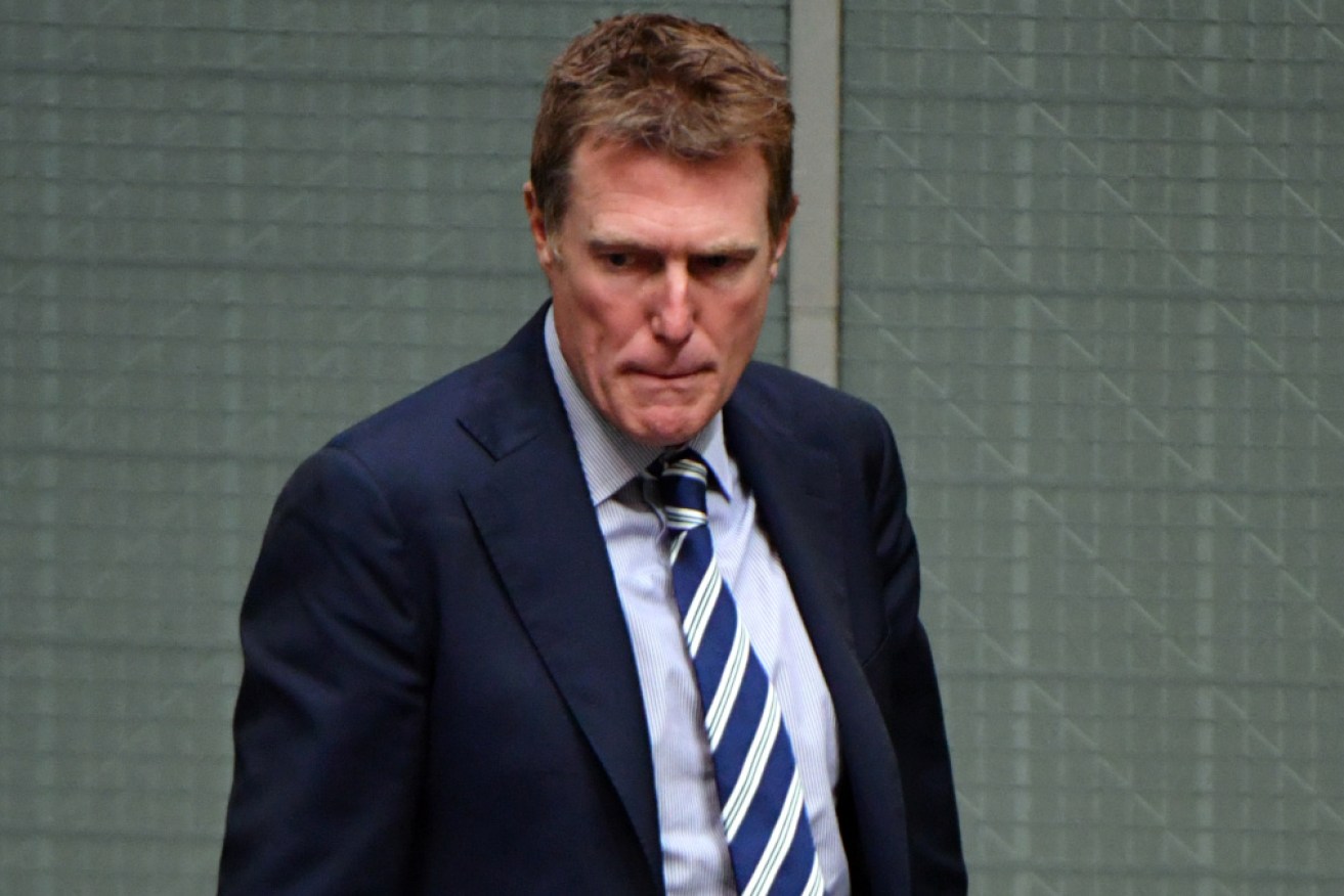 Federal minister Christian Porter launched his defamation claim in March.
