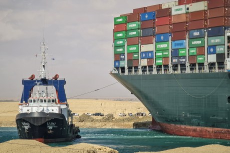 Cost of Suez Canal crisis expected to top $1 billion