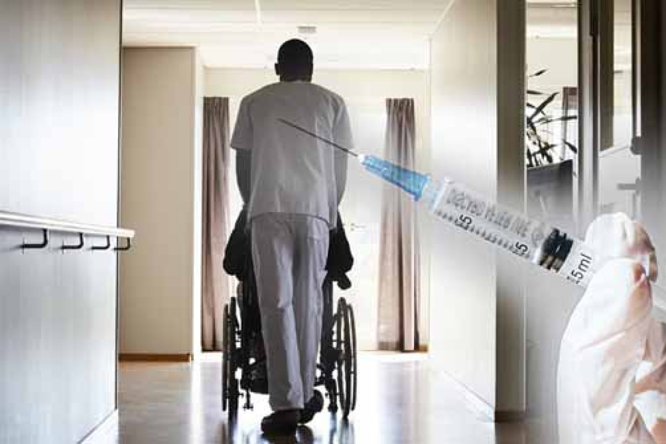 About 78 per cent of residential aged care workers are fully immunised against COVID-19.