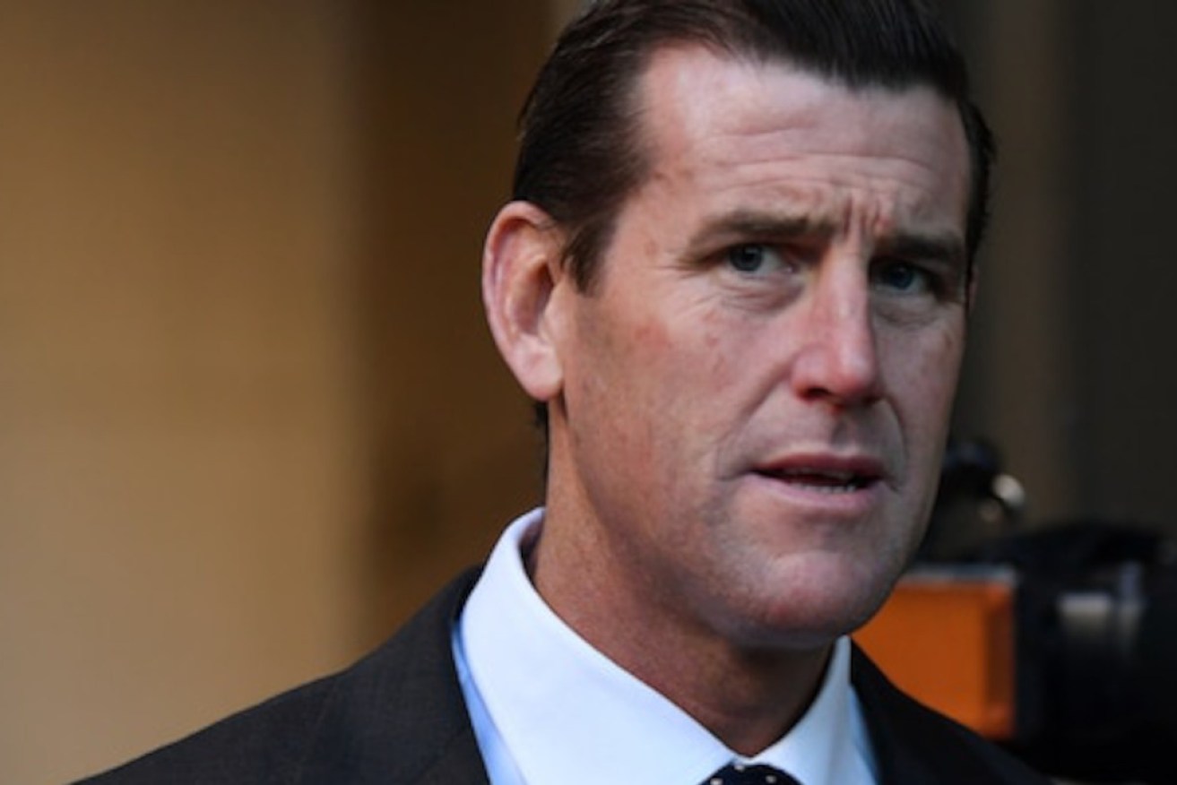 Ben Roberts-Smith was sent several USB drives anonymously.