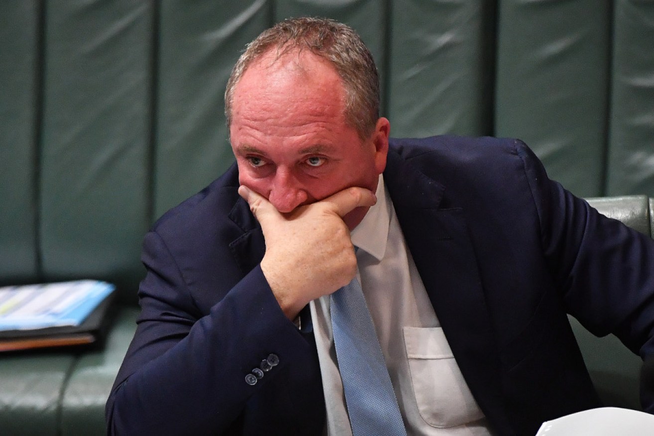 Nationals leader Barnaby Joyce faces a potential challenge following the Coalition's election loss.