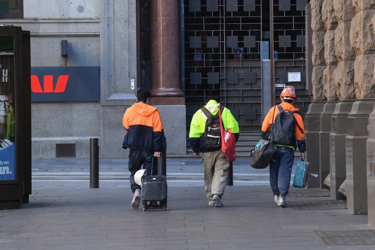 The construction ban was relaxed to ease the pressure caused by pandemic-related staff shortages.
