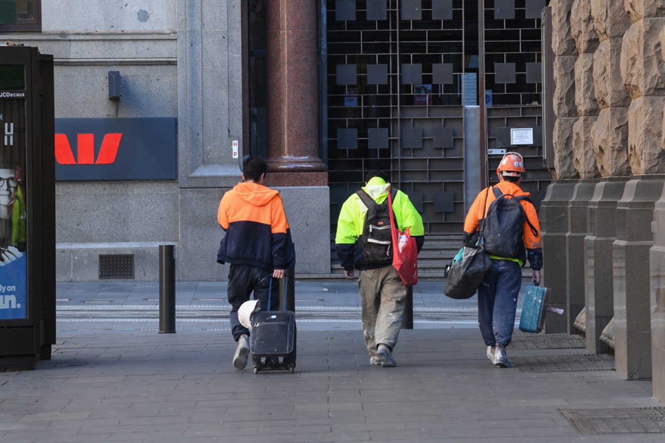 The construction ban was relaxed to ease the pressure caused by pandemic-related staff shortages.