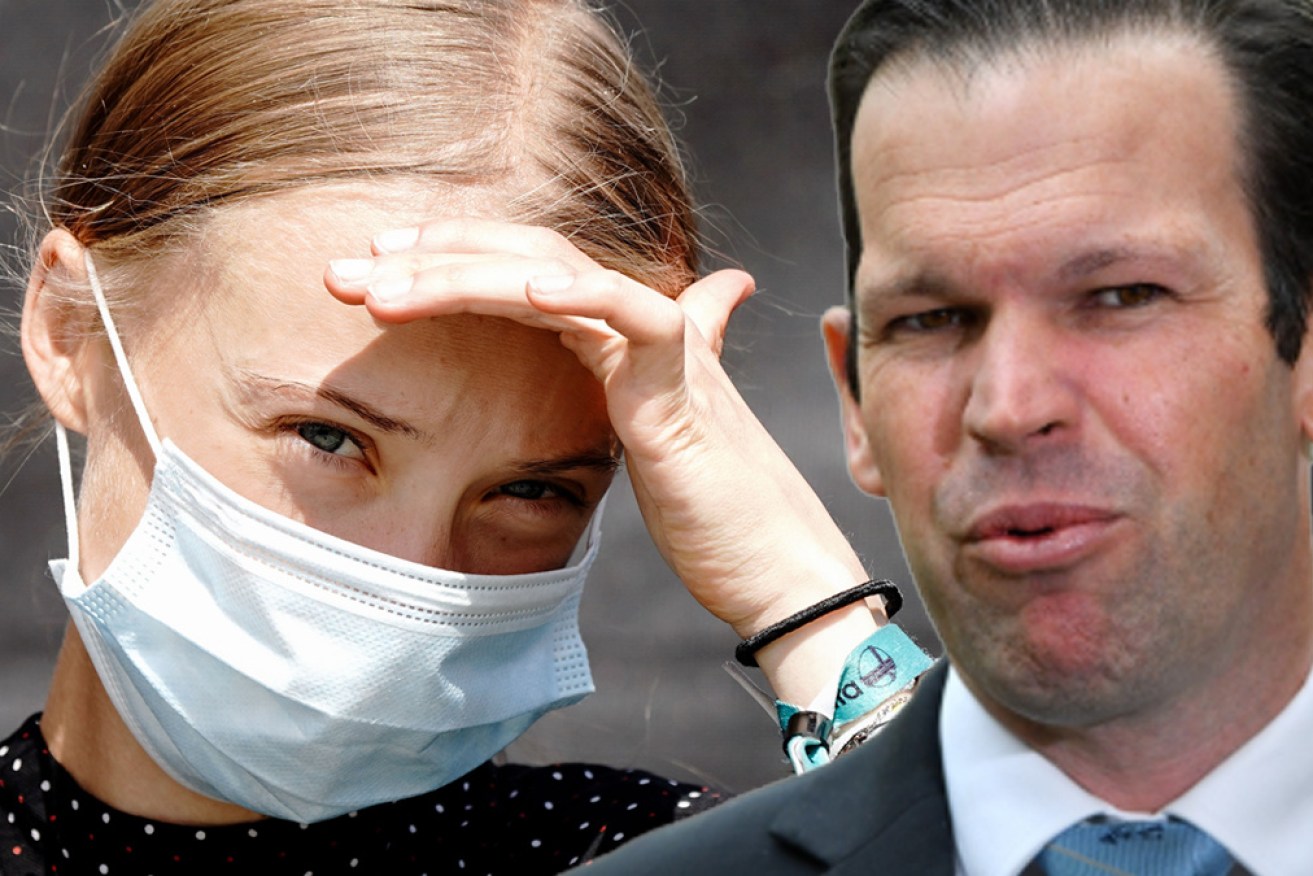 Matt Canavan says Greta is right. Politicians are all talk no action on climate change.