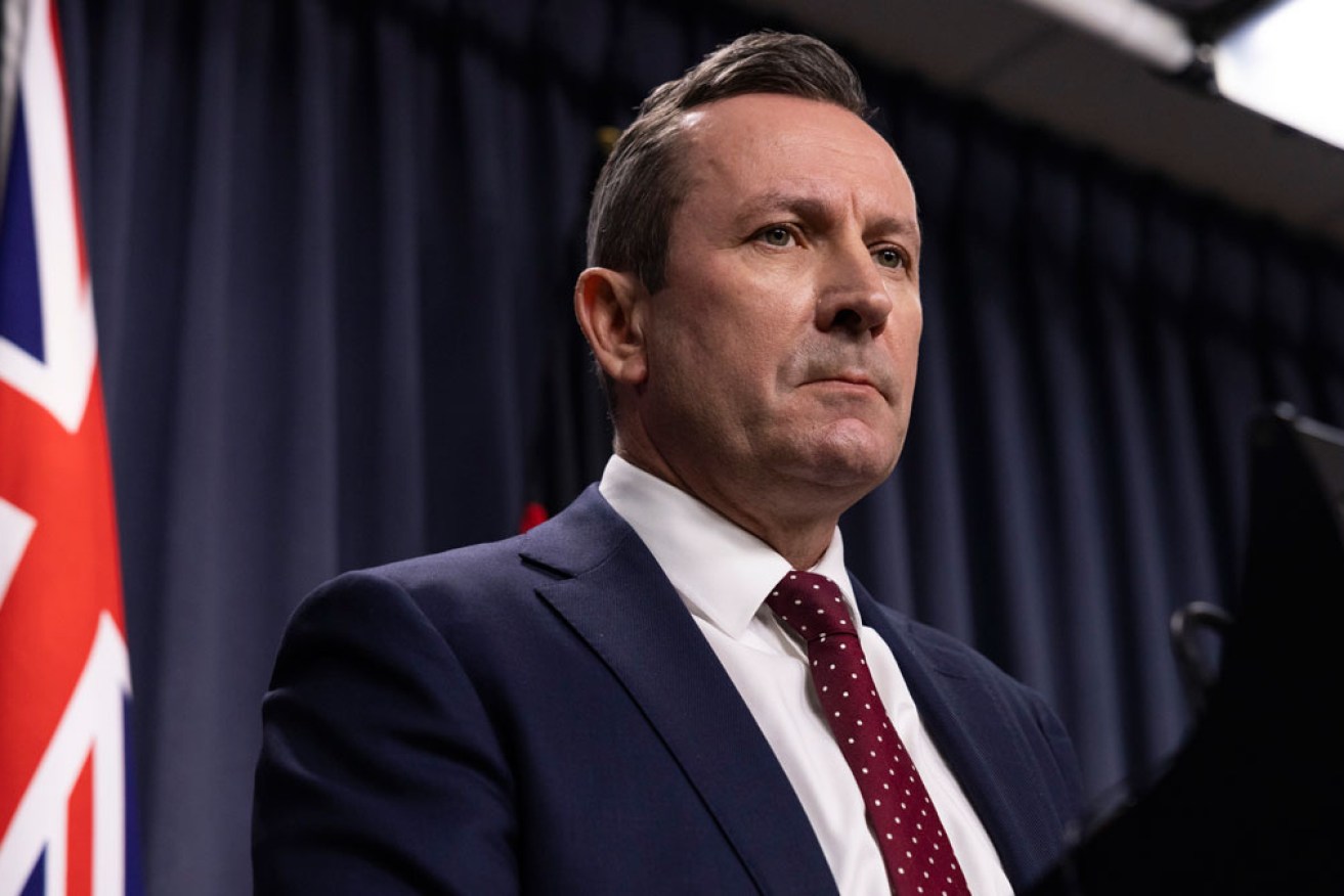Despite closed borders, COVID has slipped into Western Australia, prompting Premier McGowan to review existing rules.<i>Photo: AAP</i>