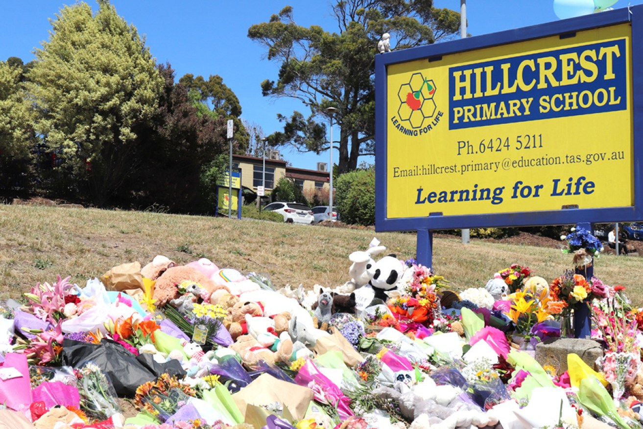 Tasmania's tight-knit northwest community marks one year since the Hillcrest Primary School tragedy.