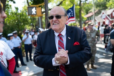 Hero to zero: Rudy Giuliani denies aiding Trump’s bid to steal Georgia election