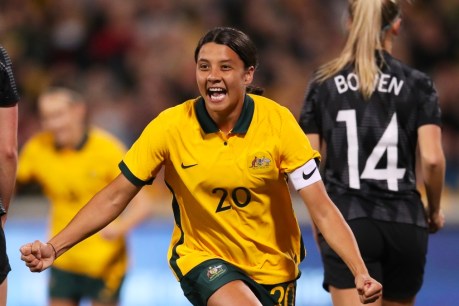 Sam Kerr crowned Asian women’s player of the year