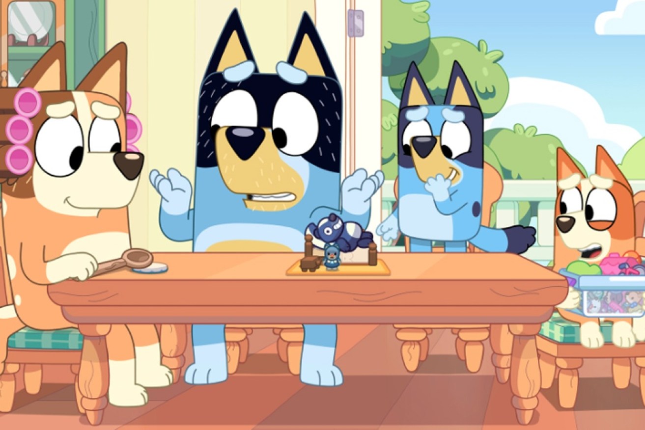 Australian TV favourites Bluey and her family have run foul of the censors at Disney+.