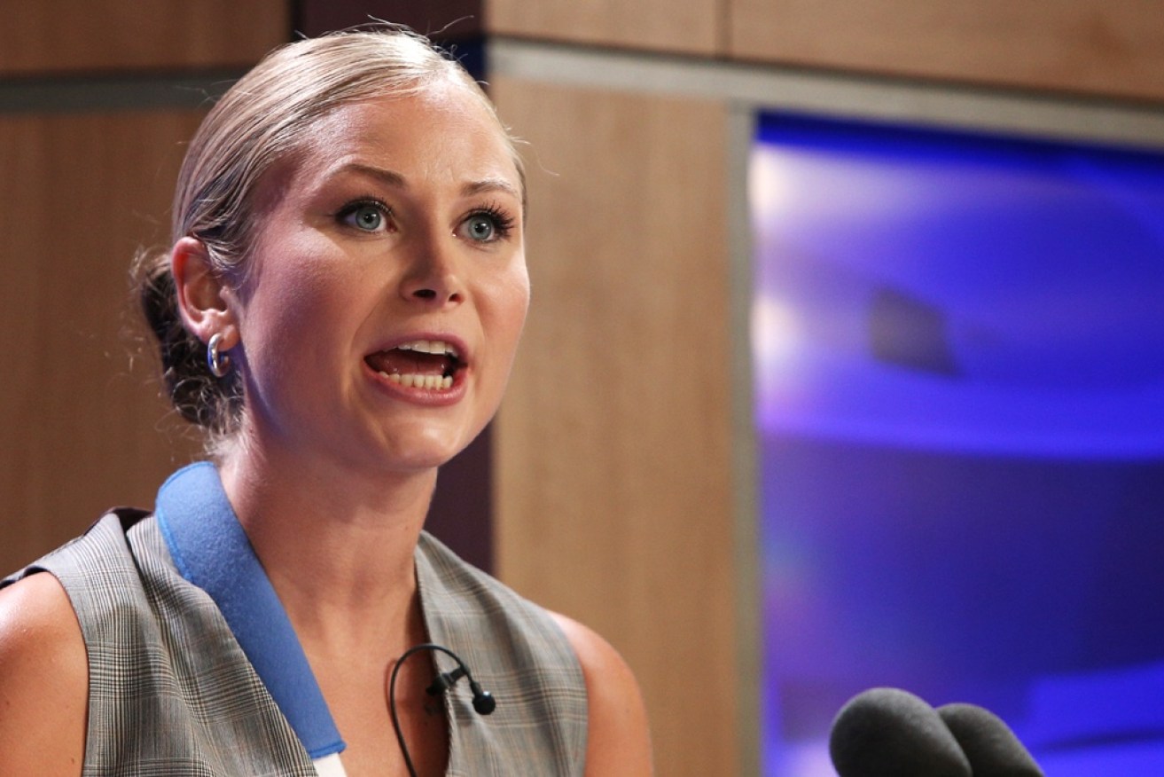 Grace Tame was angry, but says the 'shame' lies with the photographers.