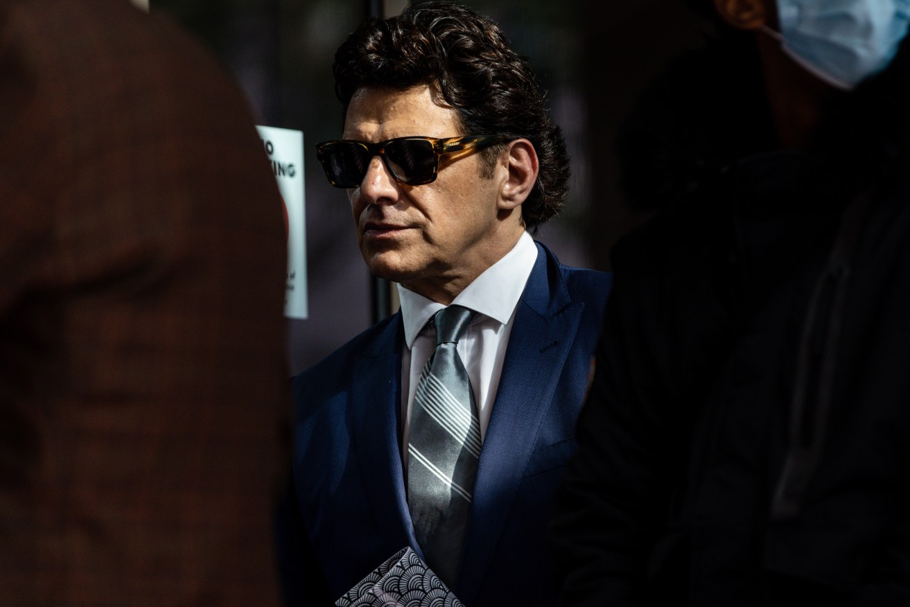 Vince Colosimo has faced court over his failure to pay more than $65,000 in fines.