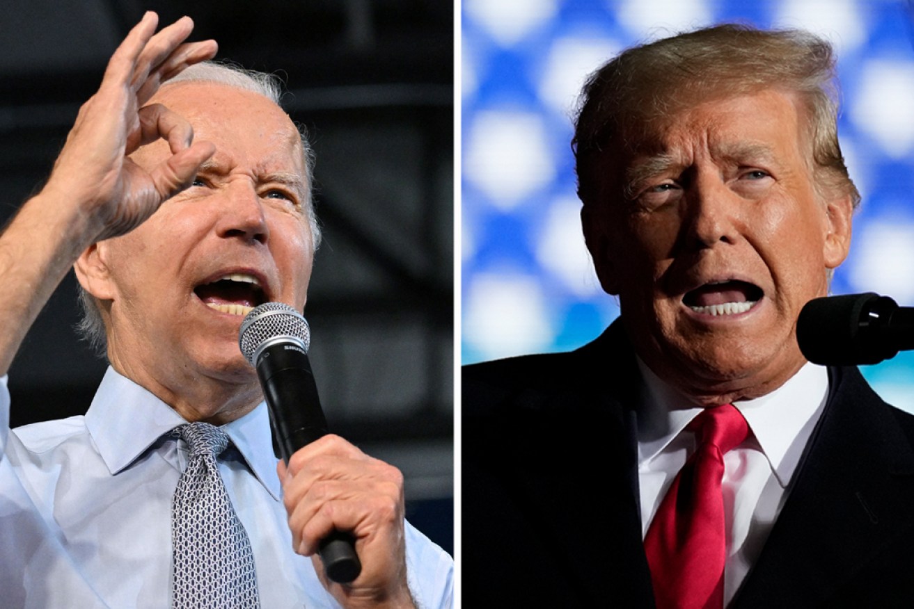Joe Biden is telling Hollywood donors that that a second Trump presidency would spell the end of democracy.