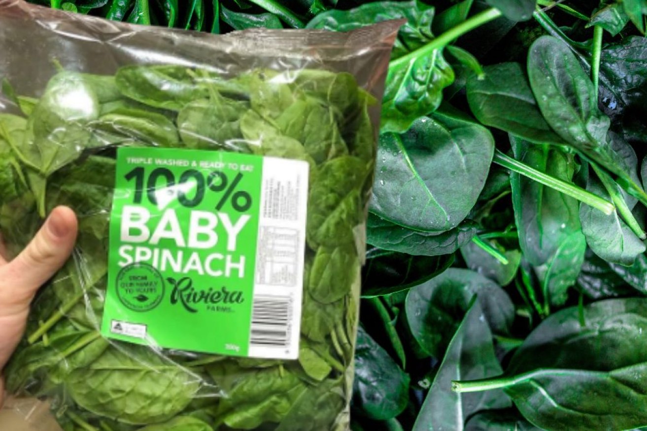 If this spinach is in your fridge, throw it out immediately. <i>Photo: AAP</i>