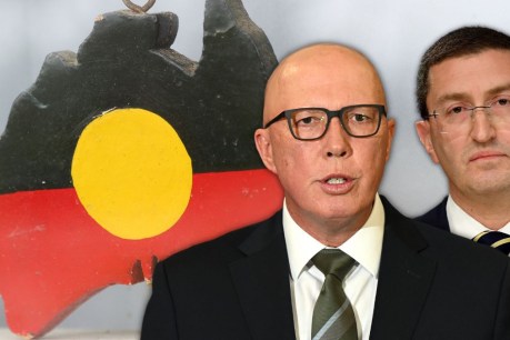 Dutton’s leadership takes hammer blow in Voice split