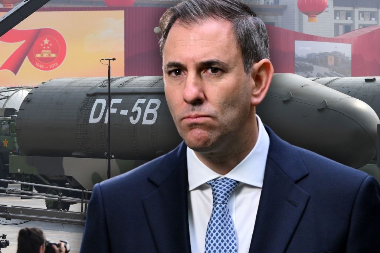 Treasurer Jim Chalmers has spoken to Chinese leaders about this week's test fire of an intercontinental ballistic missile into the Pacific.