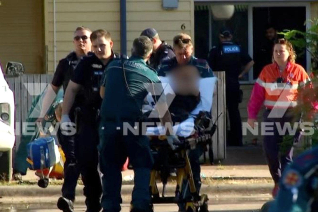 The woman was rushed to hospital after Friday's horrific attack.