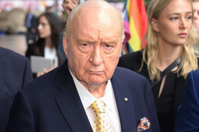 Banter as man allegedly groped by Alan Jones