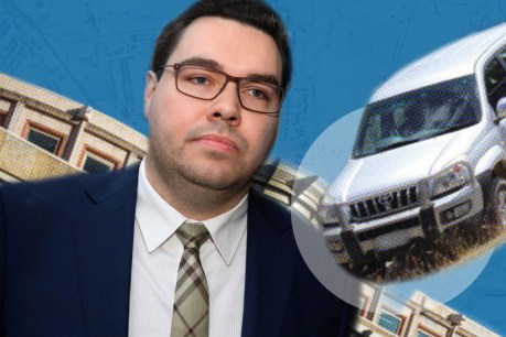 Lehrmann avoids conviction on car charge