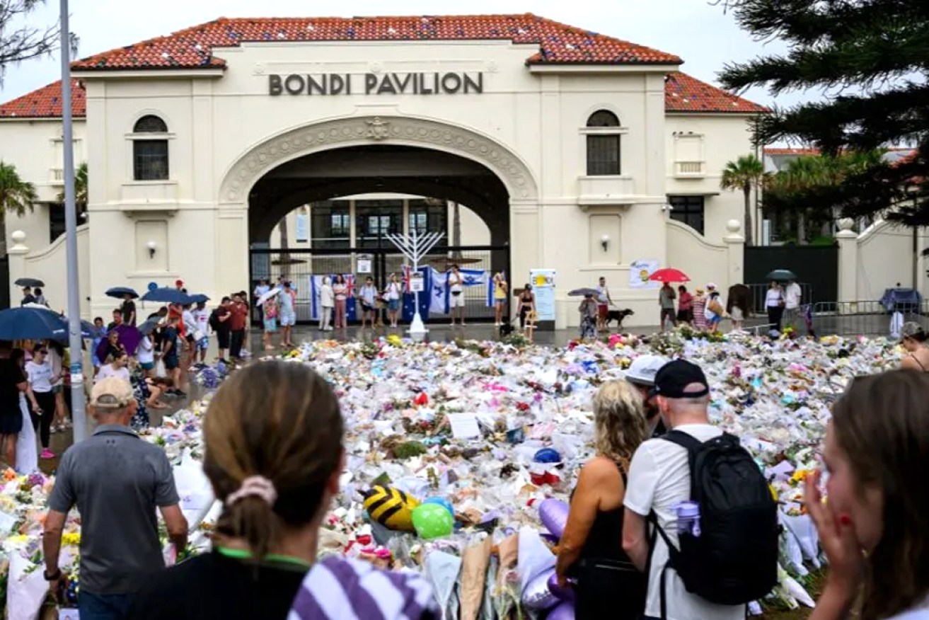 A man is accused of faking an injury to claim compensation after the Bondi terror attack.