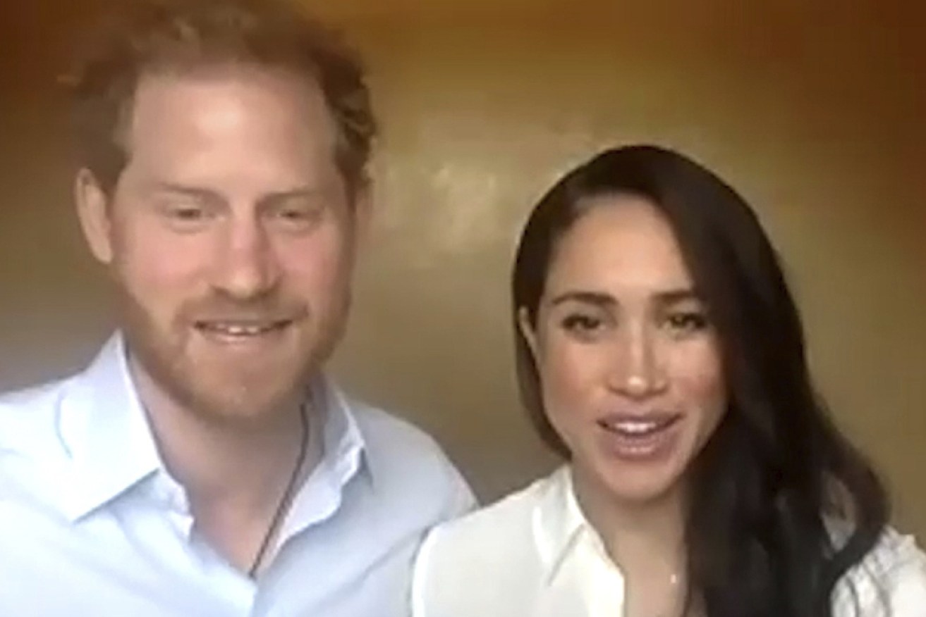 Meghan Markle, with husband Prince Harry, is suing a British tabloid for breach of privacy.