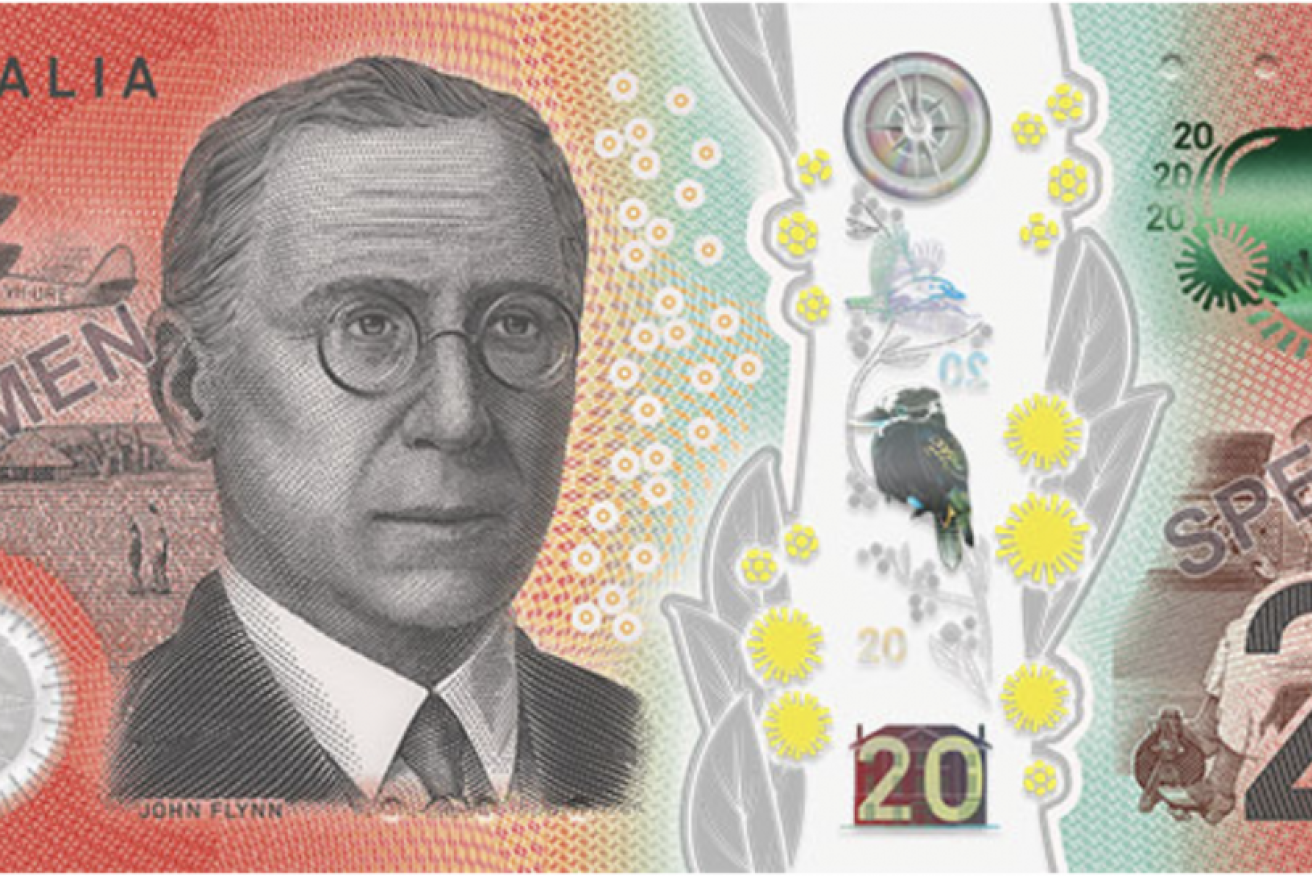 The $20 note will be released into general circulation on October 9.