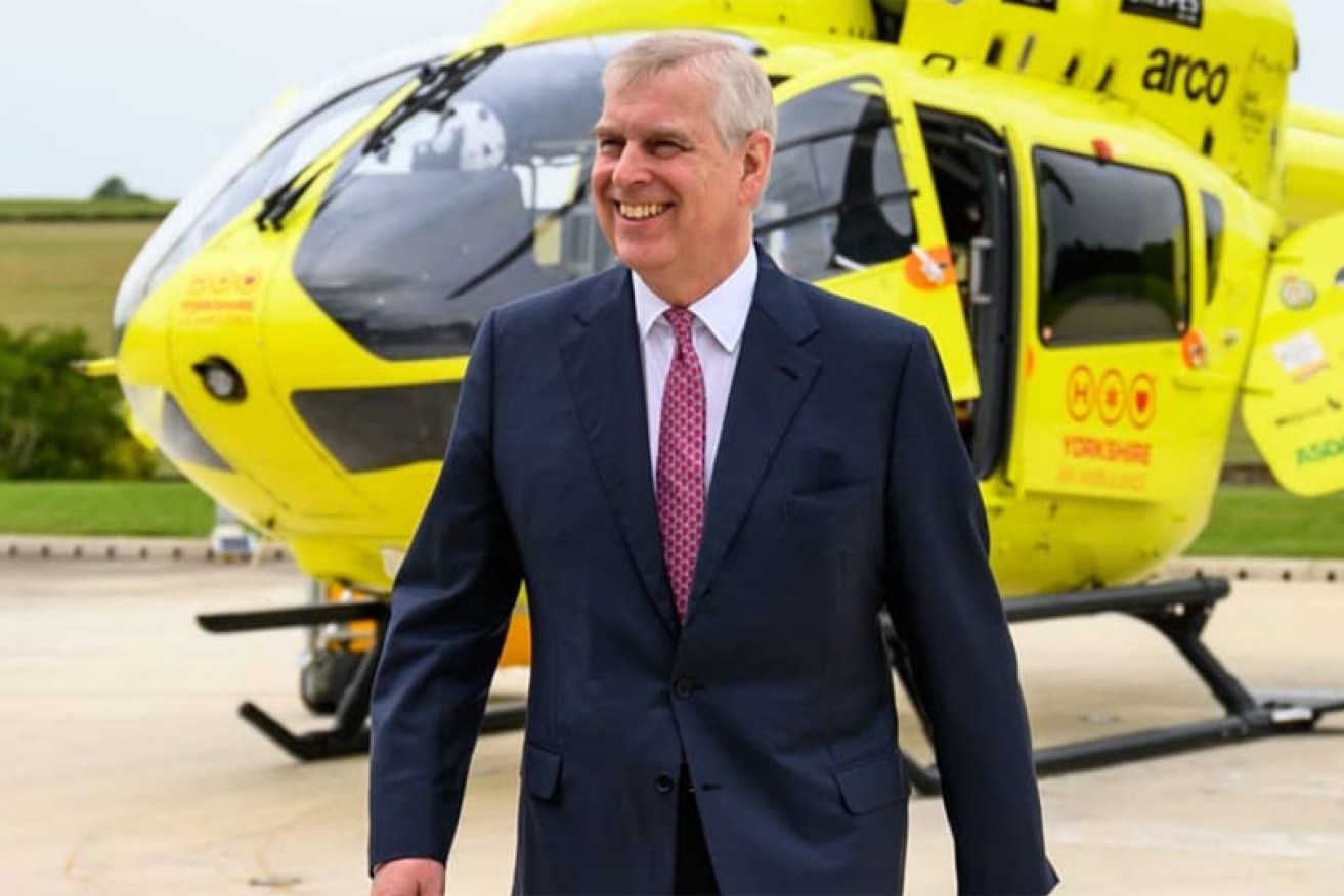 Prince Andrew (in Yorkshire on July 10) has not spoken to the Australian media during his visit to Perth.