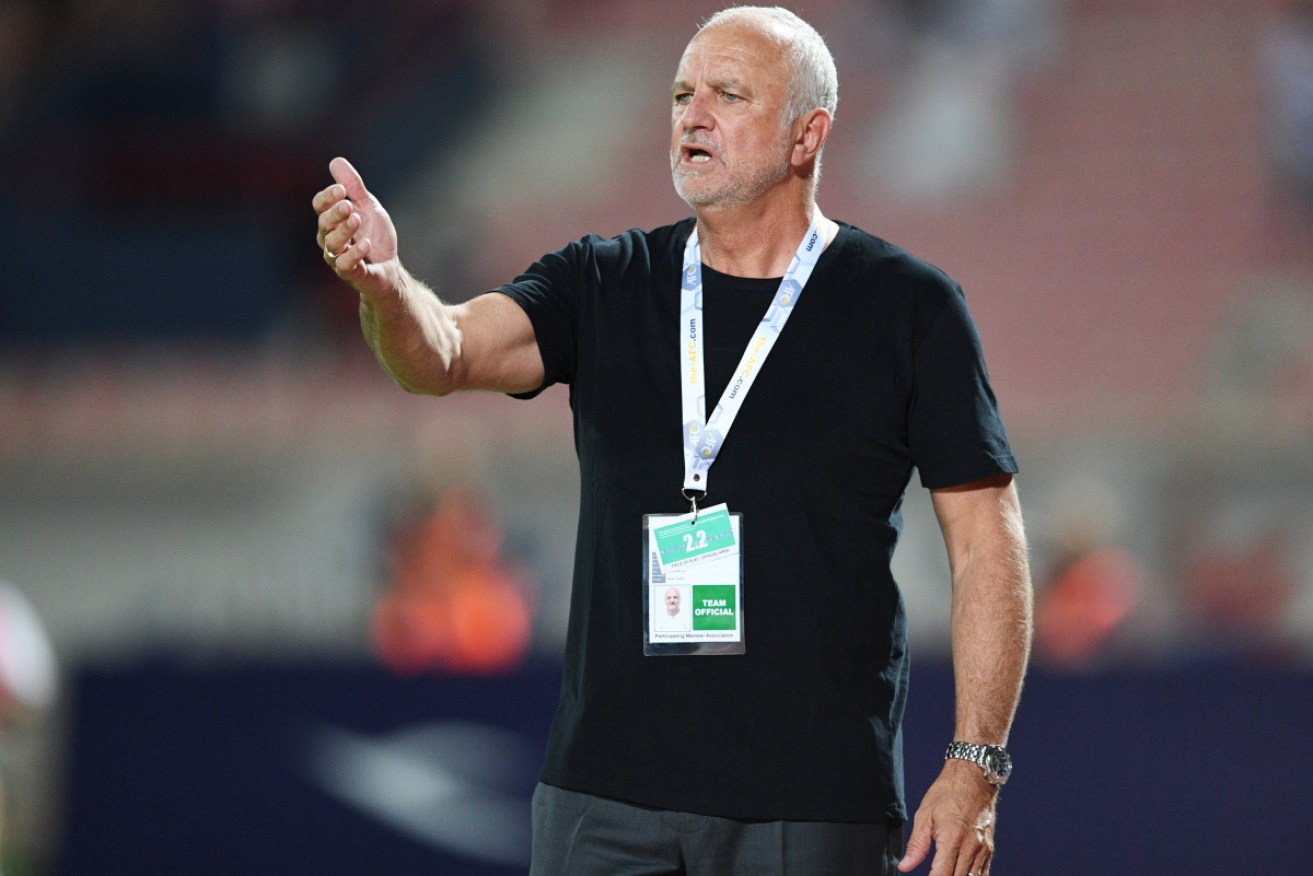 Graham Arnold is pleased with the Olyroos progress.  