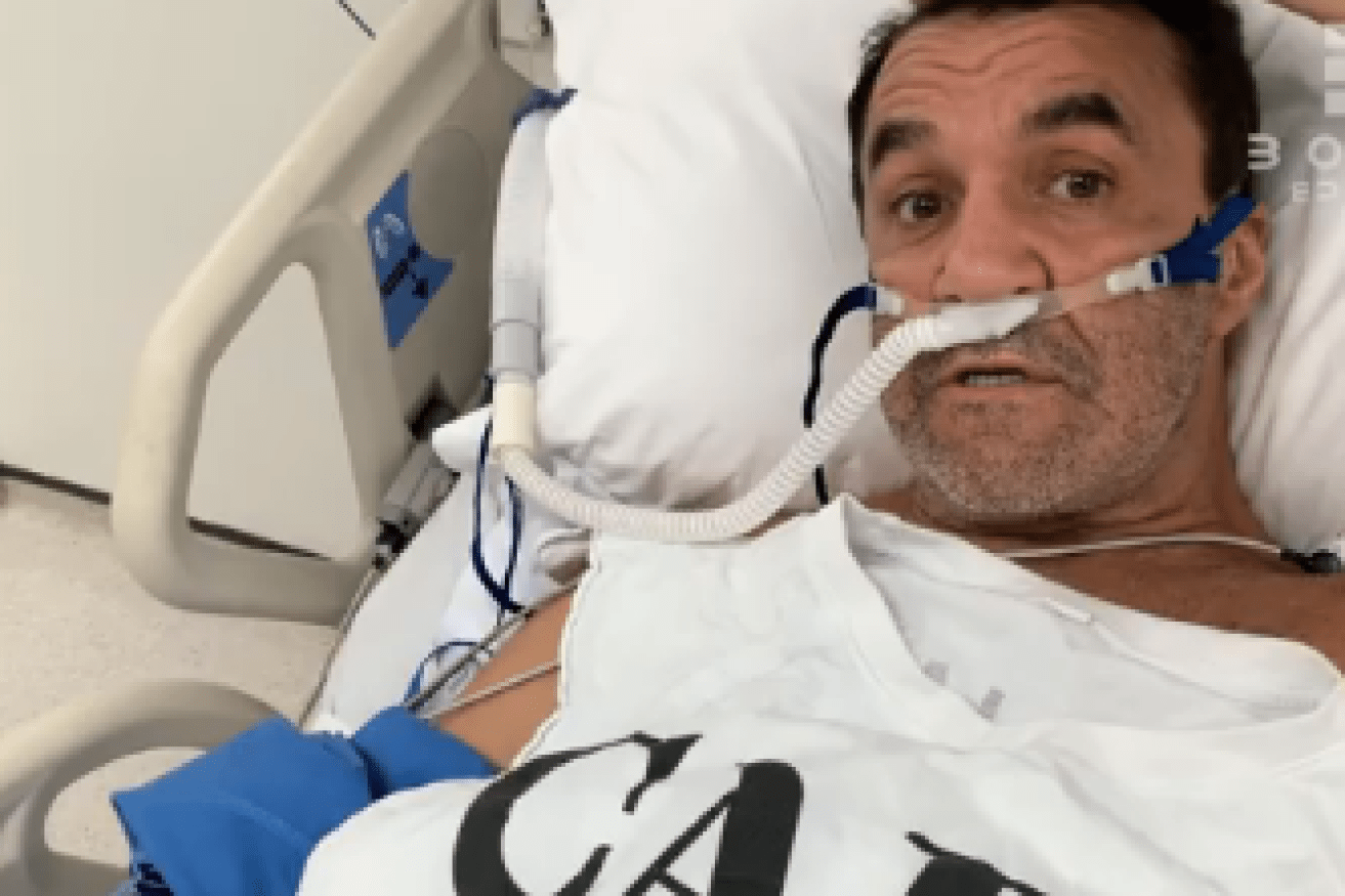 Australian boxing champion Jeff Fenech has undergone heart surgery on an infected valve in Thailand as he is treated for pneumonia.