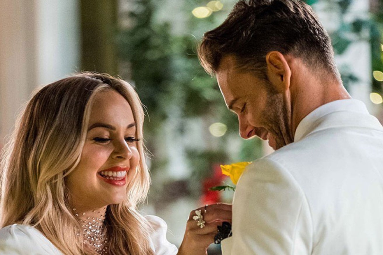 Angie Kent chooses Carlin for a 24-hour date on the first episode of <i>The Bachelorette</i>.