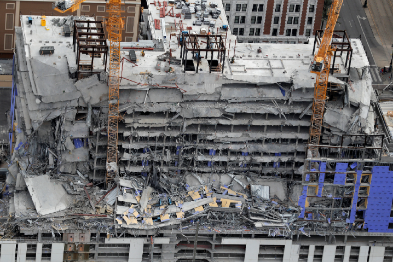 The collapse of the New Orleans Hard Rock hotel project came without warning.