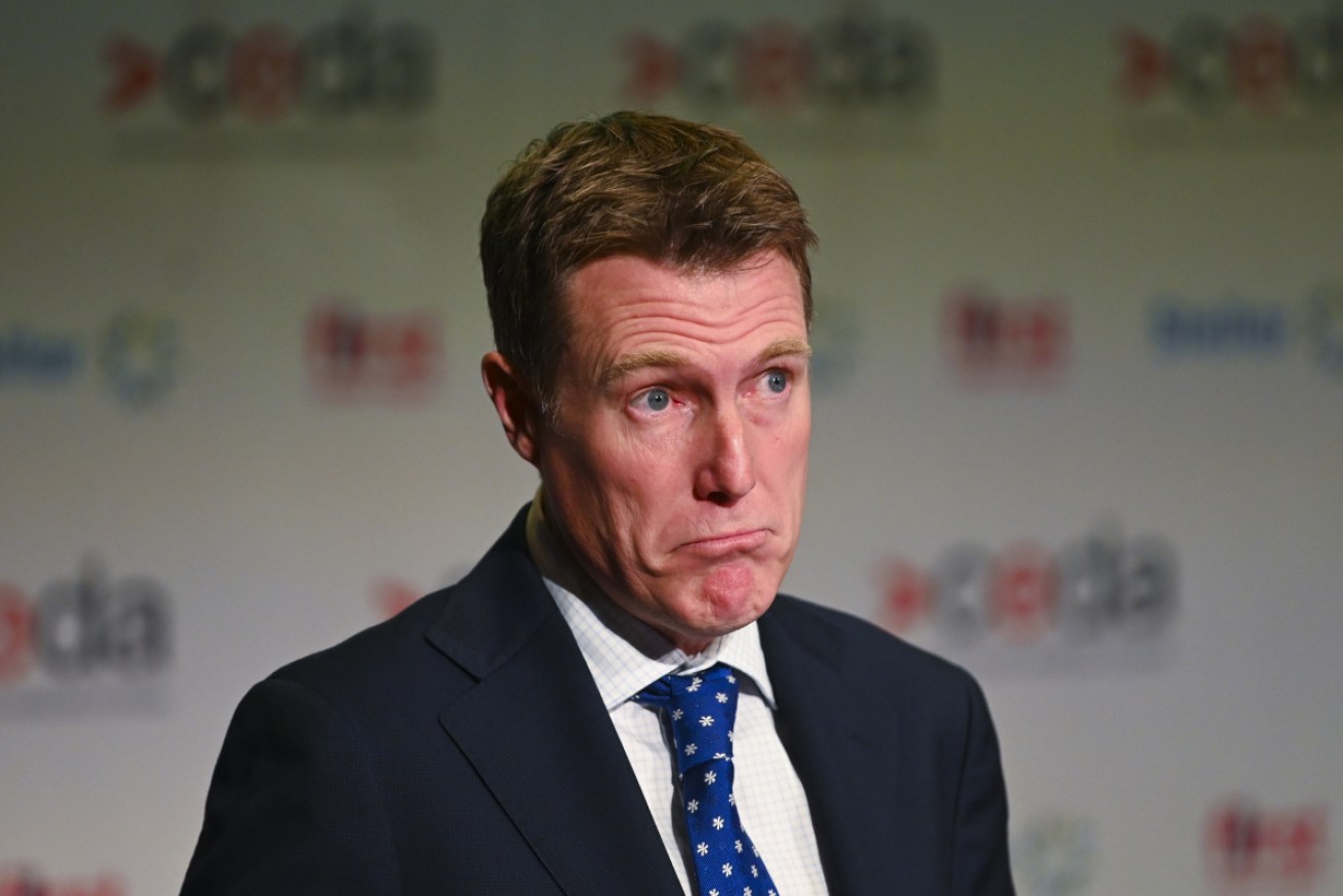 Christian Porter played down the error in an interview on the ABC, saying 'these things happen'.