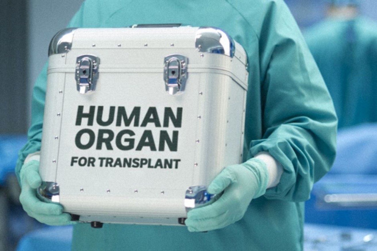 About 1400 Australians are on the organ donation waiting list each year. 