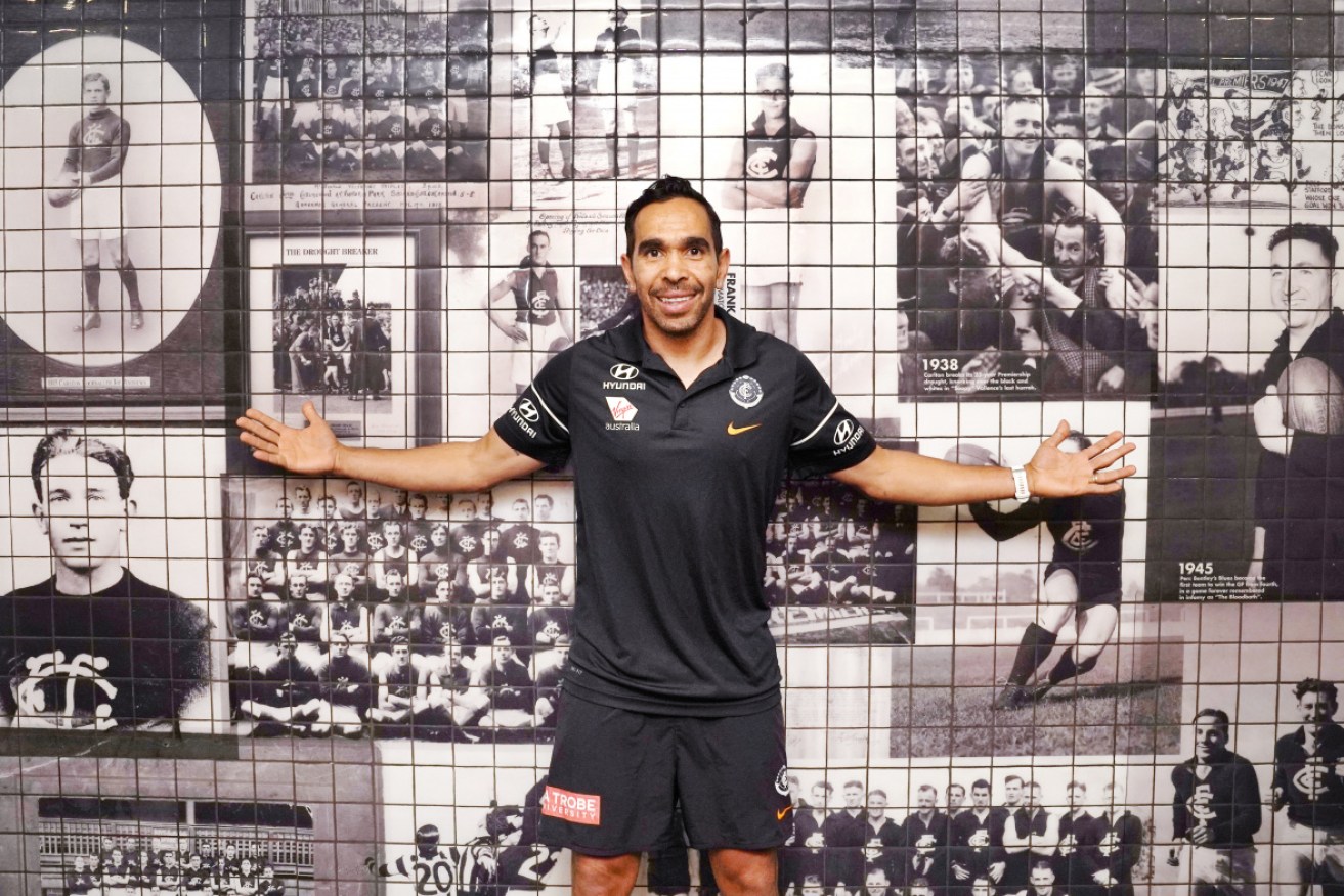 Indigenous star Eddie Betts is one of the Victoria-based players who were told they needed to be vaccinated before entering Queensland.