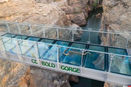 Australia’s first glass bridge unveiled at Cobbold Gorge in outback Queensland