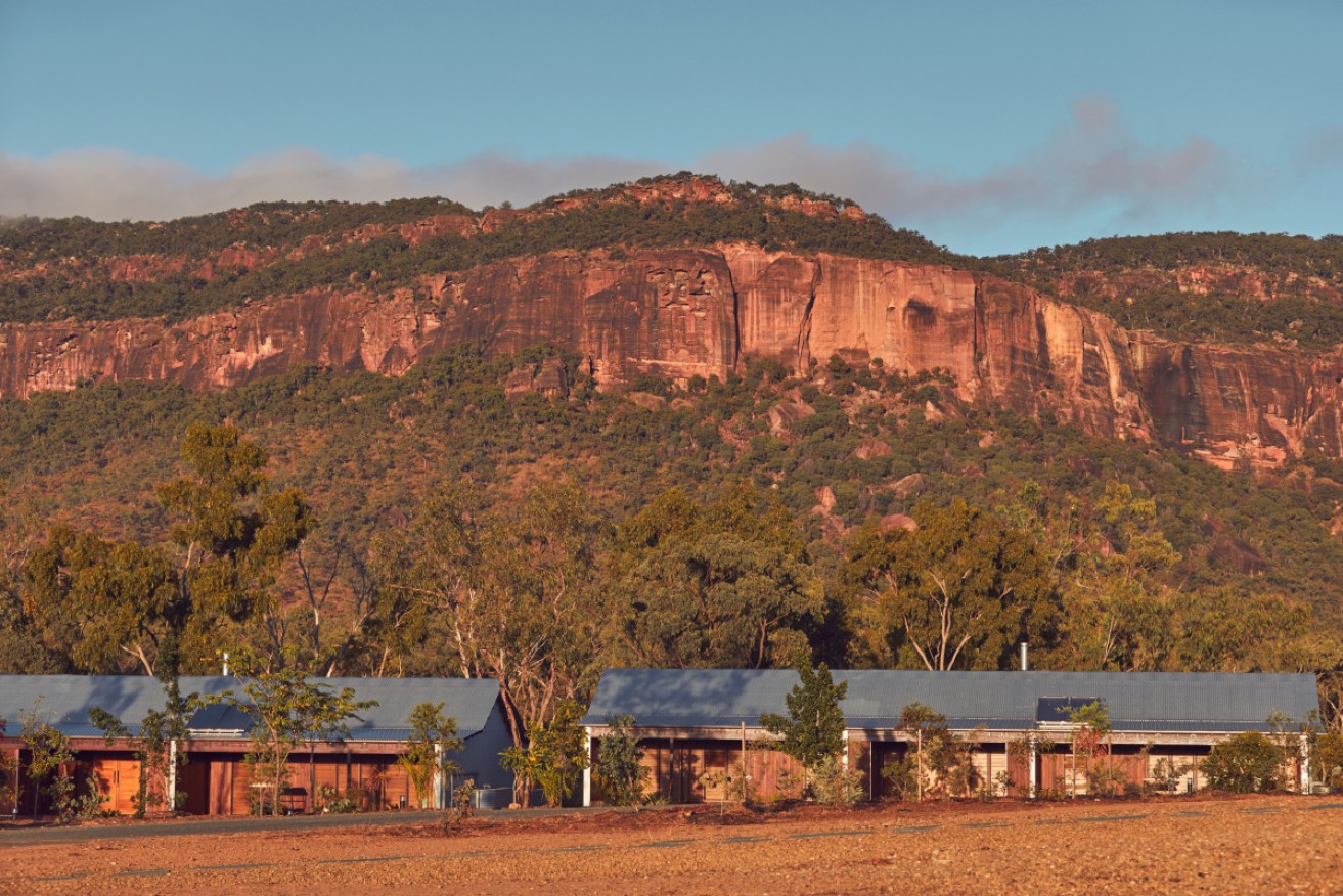 A little bit of wild Queensland: The setting for Mount Mulligan Lodge.