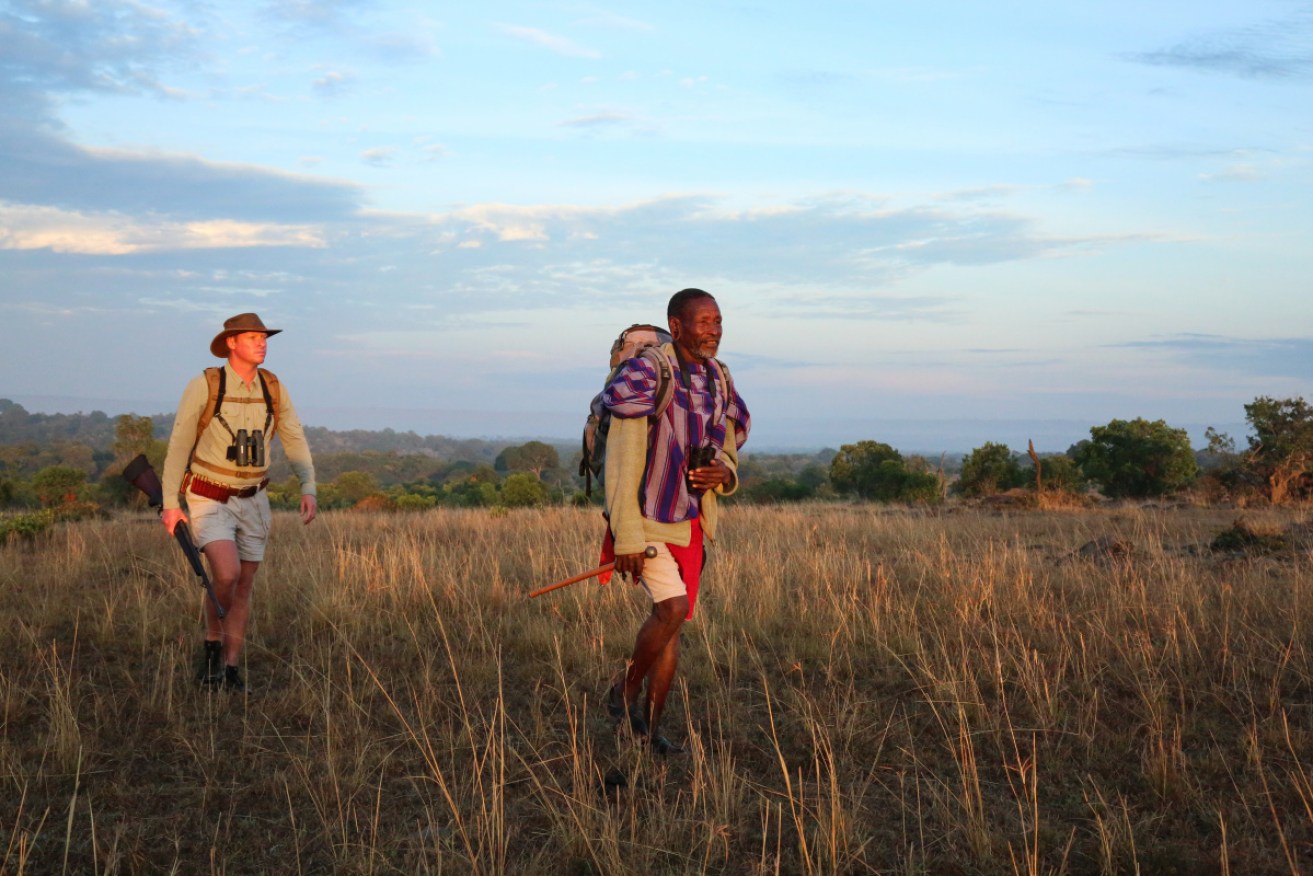 Walking across Kenya with the Maasai Mara.