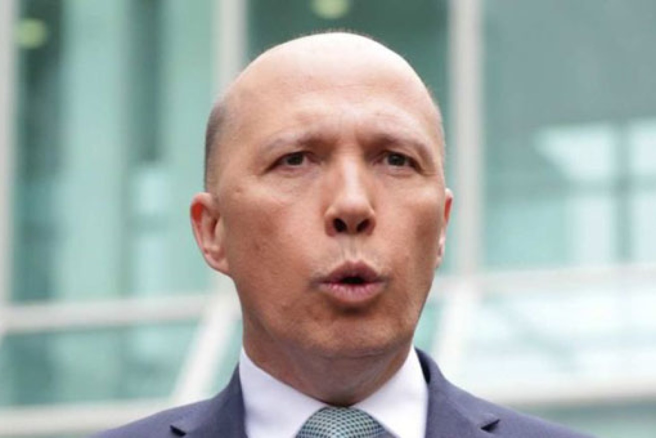 Peter Dutton is pushing for the power to question suspects as young as 14.